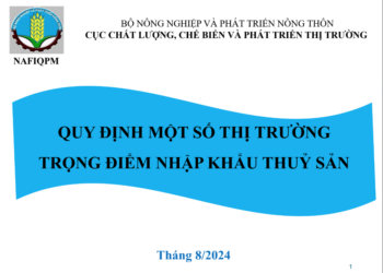 Quy định nhập khẩu thuỷ sản của Châu Âu